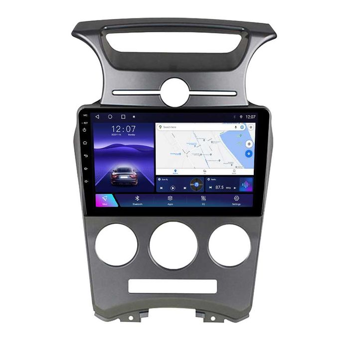 Navigatie Android 14 KIA Carens 2007-2011 1/8 Gb Waze CarPlay + CAMERA