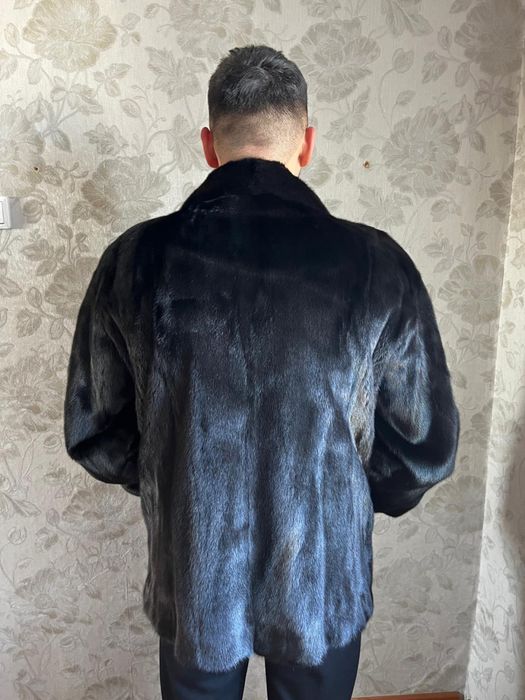 Мужская норковая шуба