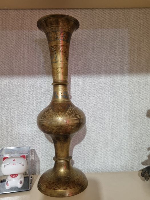 Вазы хрусталь, стекло, медь