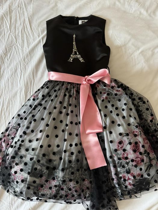 Черна официална рокля