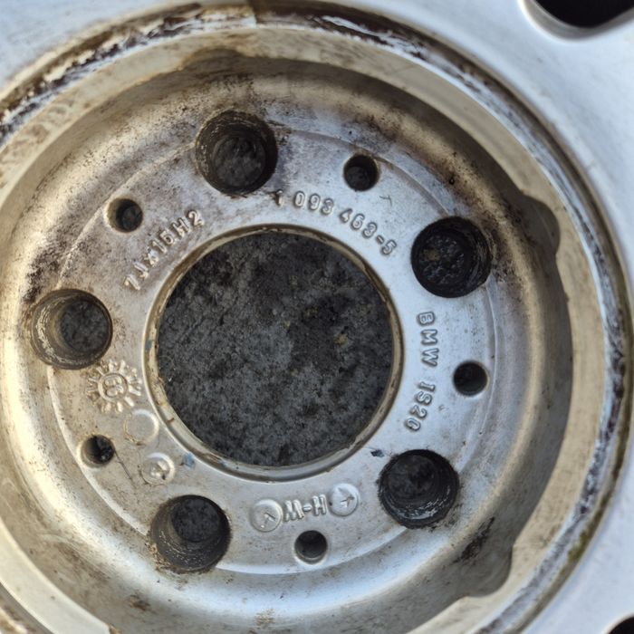 Jante aliaj 5x120 pe 15 iarna originale bmw e39 seria e46 seria 3