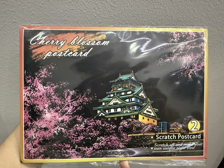 Скретч арт в подарок (4шт)