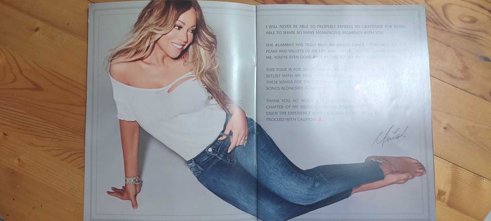 Mariah Carey Caution Tour Book