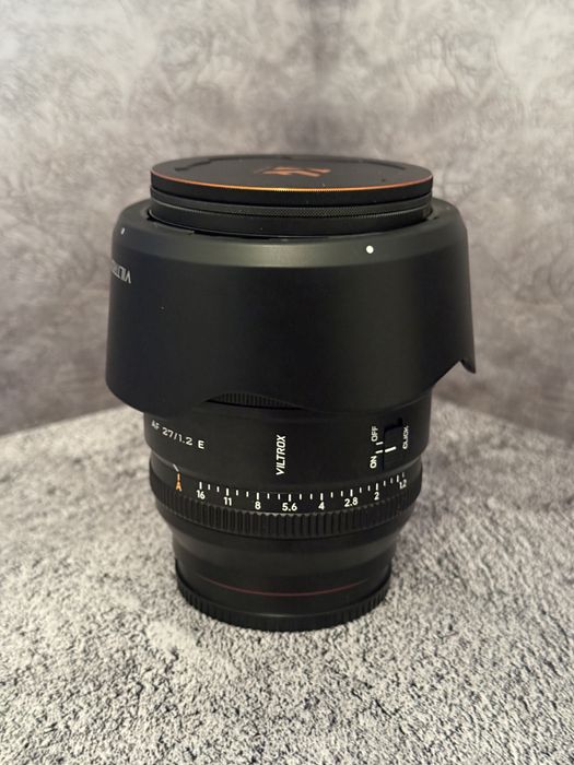 Обьектив Viltrox 27mm F1.2 pro APS-C E mount для камер Сони