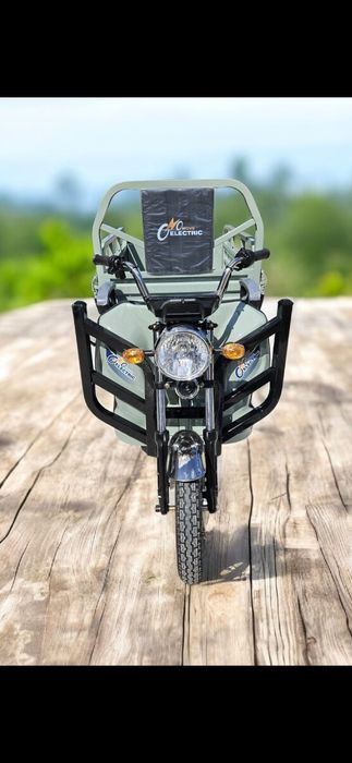 Tricicleta Electrica Tuk Tuk cu bena basculabila, Baterie 52Ah