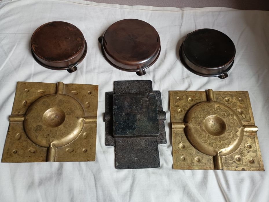 Пепелници-мед,месинг,бронз