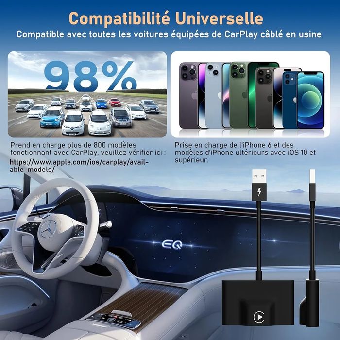 Wireless Carplay - iOs - doar iPhone