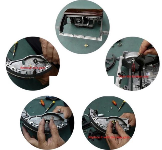 Зъбни колела за ремонт на MMI дисплей, Audi, A8 D3