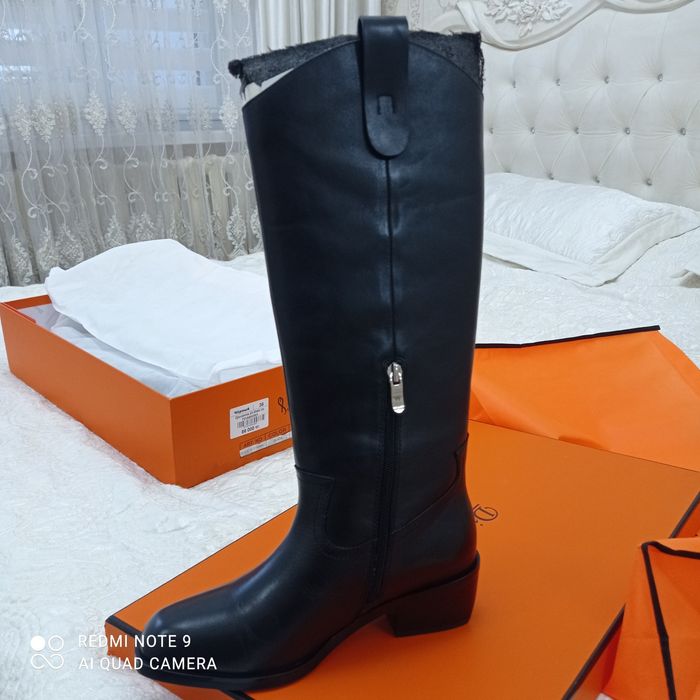 Кожанные сапоги Джованни