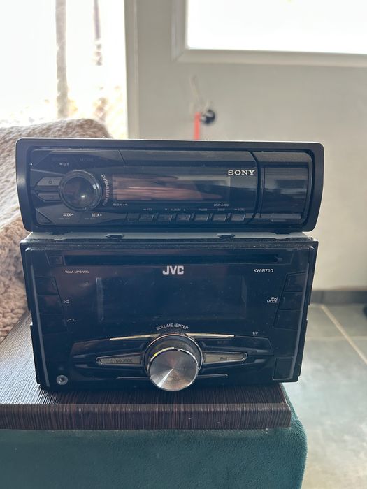 Аудио плеари JVC Sony