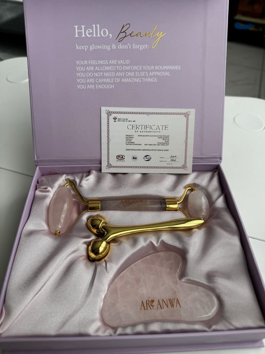 Гуа ша и масажен ролер