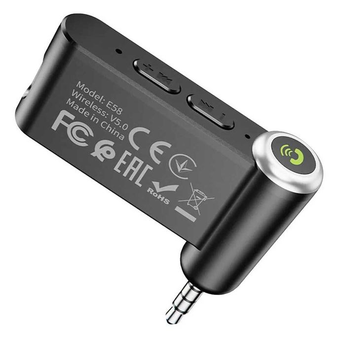 Трансмиттер bluetooth AUX аудиоадаптер / Громкая связь для авто HOCO
