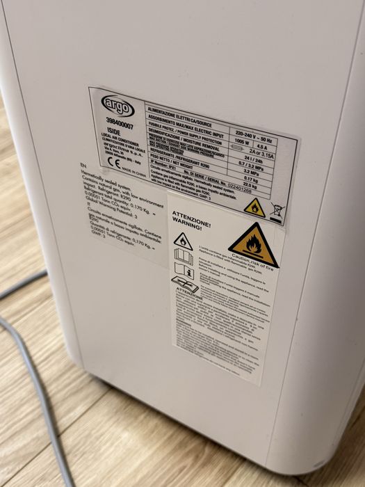 Aer conditionat mobil ARGO ISIDE, 10000 BTU