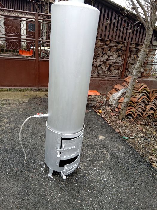 Cuptor baie cu lemne 90L