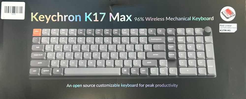 Tastatura mecanica KEYCHRON K17 MAX [#16378#]