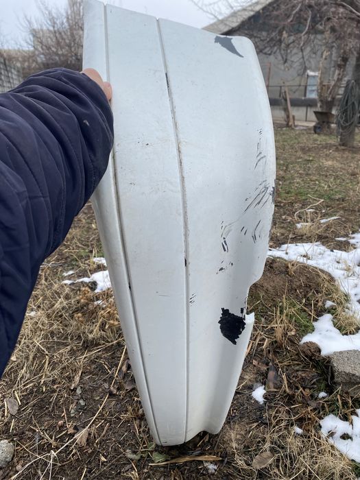 Задний Бампер ваз 2114 белый