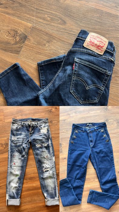 Дамски дънки - Levi’s, DSQUARED2, DiKa