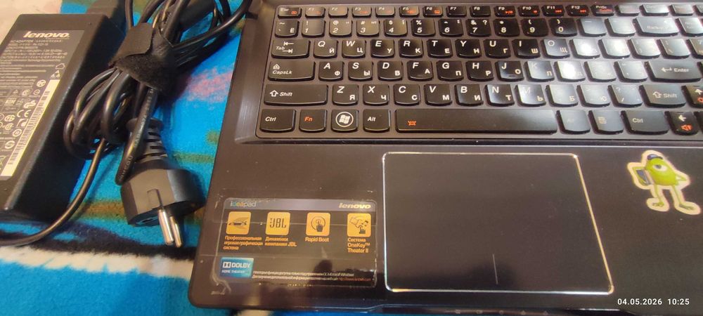 Ноутбук Lenova ideapad Y 580