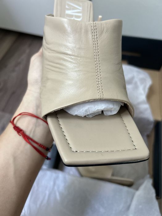 Vand sandale Zara din piele