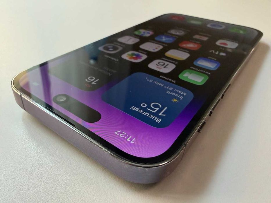  Apple / iPhone 14 Pro 128 Gb / Deep Purple / 100% Acumulator