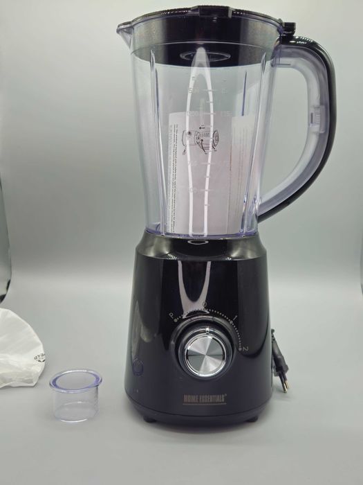 Блендер Home Essentials 1.5 л / 500W – 2 скорости + Pulse, бял /черен
