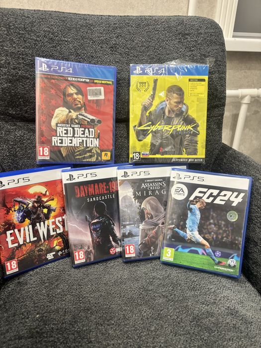Видеоигры Sony playstation 4,5