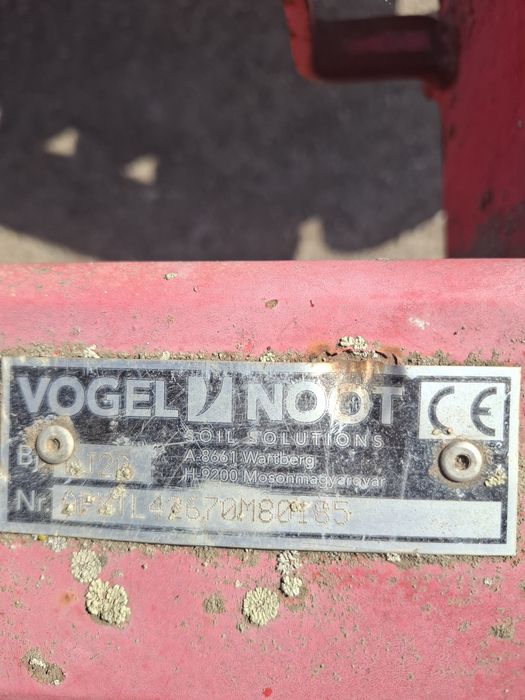 Vând Disc Greu Vogel & Noot – 4.4 m (An 2010)