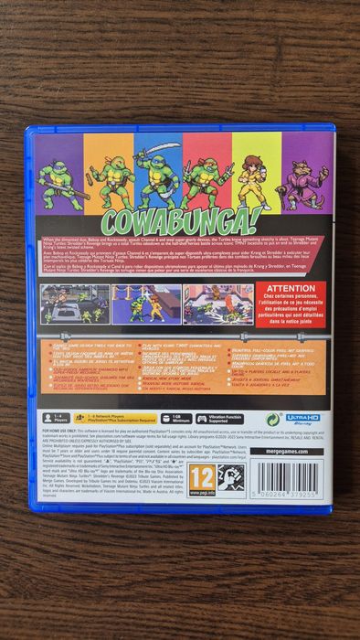 Игра Teenage Mutant Ninja Turtles / TMNT: Shredder's Revenge за PS5