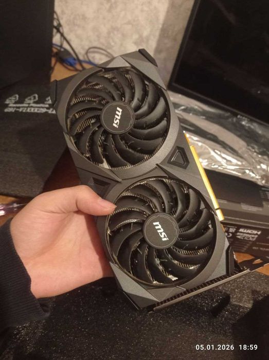 Продам видеокарту RTX 3060 12GB MSI Ventus 2X с ГАРАНТИЕЙ