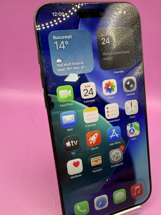 Iphone 16 Pro Max 256gb pata ecran •Matei Amanet Crangasi•33007