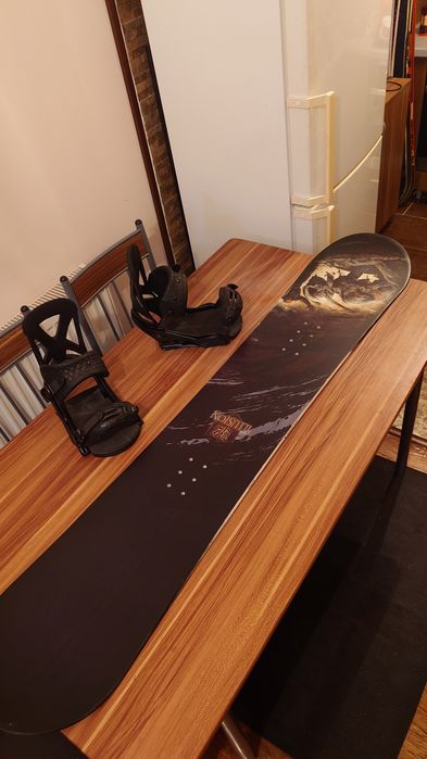 Placa Snowboard K2 Illusion 159W cm cu legaturi Burton Mission L