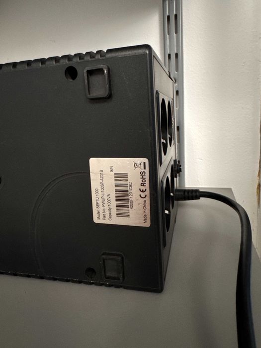 UPS NJoy Septu 1000VA/600W Reglaj Automat al Tensiunii 4 prize schuko