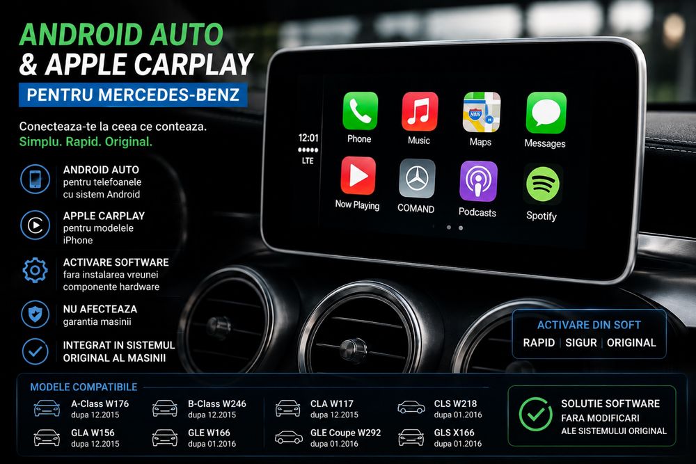 Android Auto / Apple CarPlay Mercedes