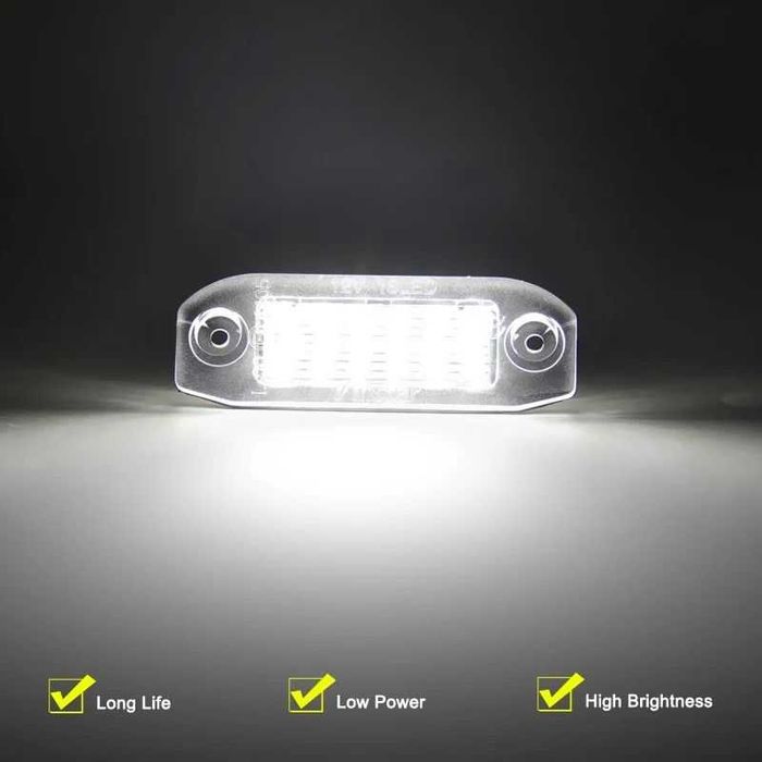 Lampi LED numar Volvo C70, S40, S60, S80, V50, V60 - Fara Eroare