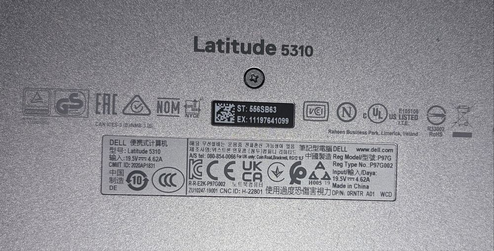 Dell Latitude 5310 13,3" Ultraslim