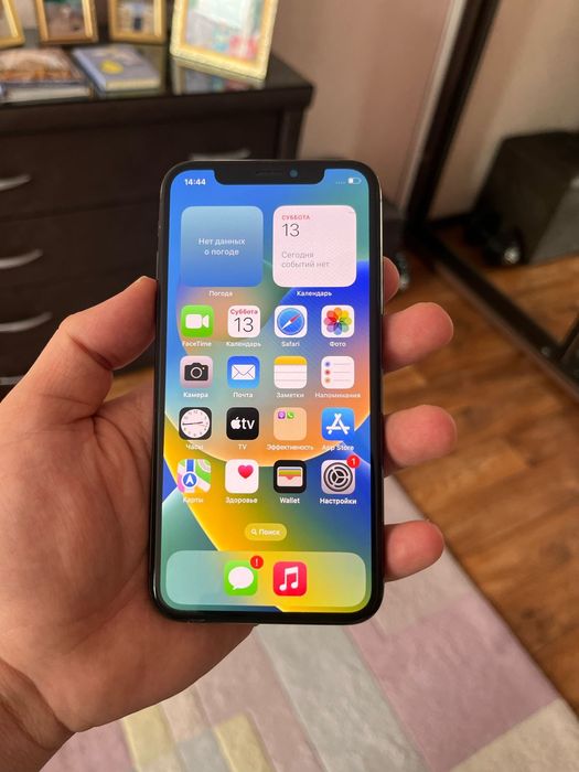 iPhone X 64gb black 100%