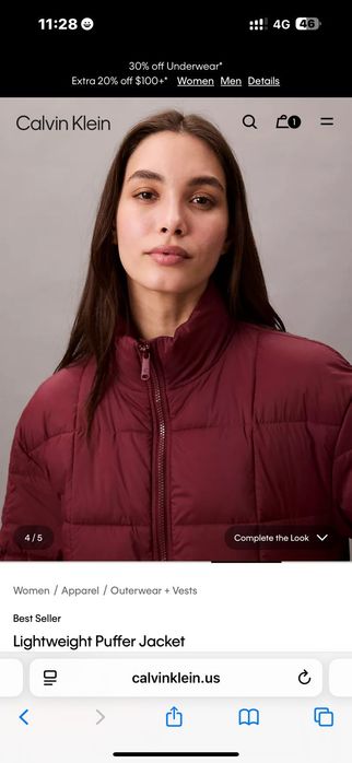 Куртка Calvin Klein