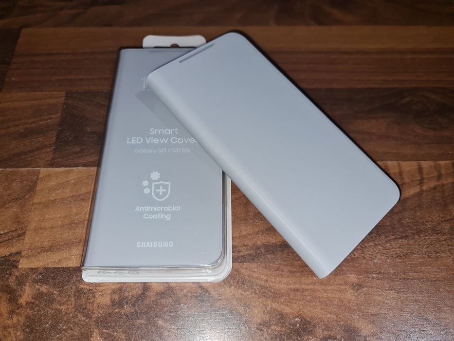 Husa flip activa originala Samsung Smart Led View Cover S21 S21 5G