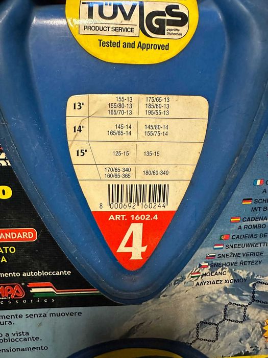 Lanturi zapada diverse dimensiuni