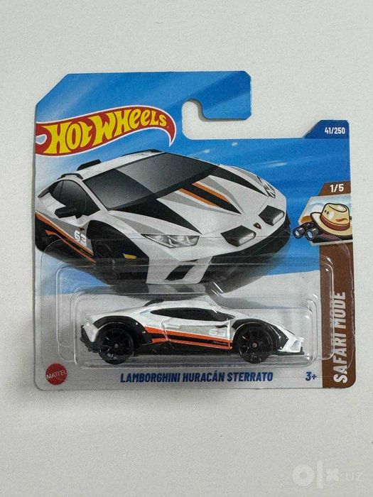 Hot Wheels Regular Short Card Lamborghini Huracan - Diecast -