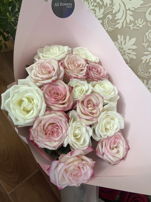 розовые-белые розв