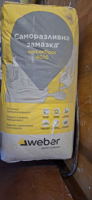 саморазливна замазка Weber