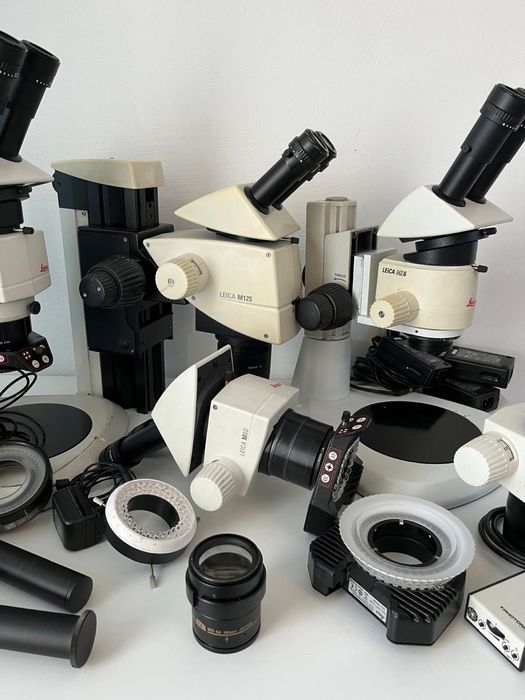 Microscop leica Mz6, M80, M125, sistem iluminare