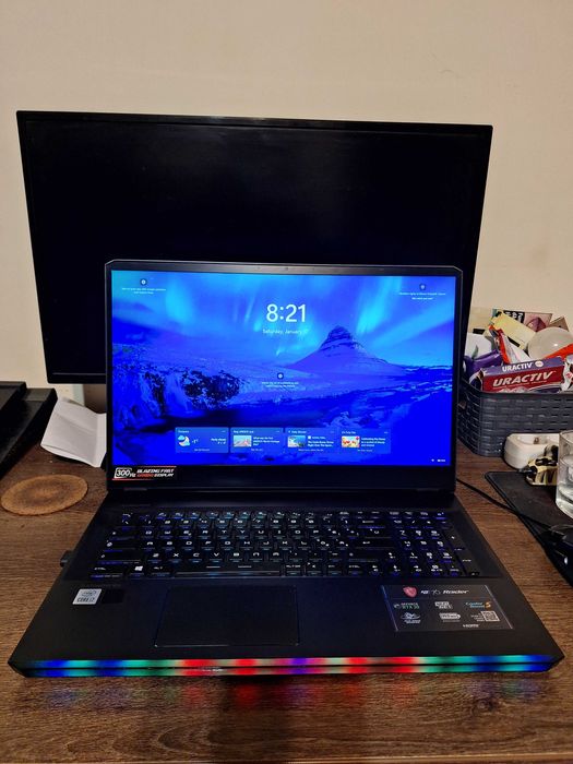 Laptop MSI Gaming GE GE76 10UG-086IT Raider, 32GB RAM, GPU RTX 3070