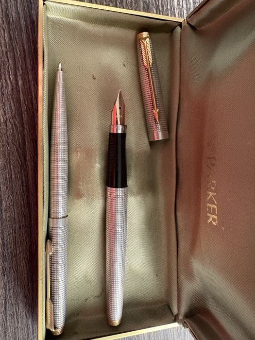 Set Parker cisele 75 argint.