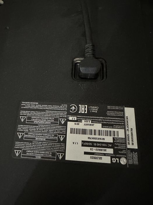 Продам телевизор LG 32LB552U