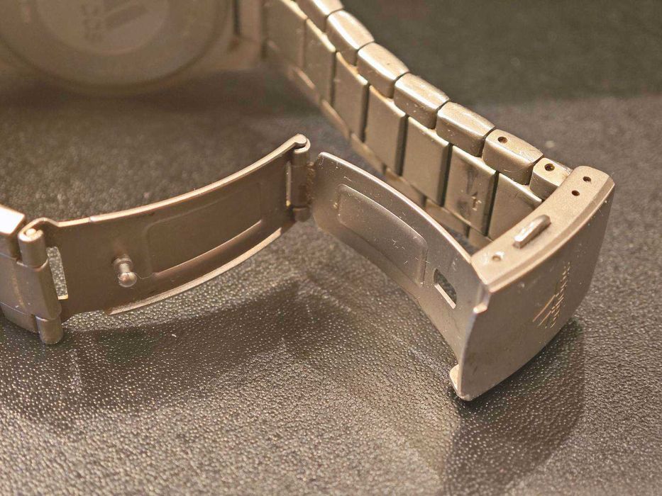 Мъжки часовник Adidas, 40 мм титан, кварц, дата, хронограф, запазен