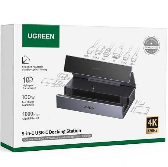 Ugreen 9-in-1 USB-C Docking Station для Steam Deck и ROG Ally