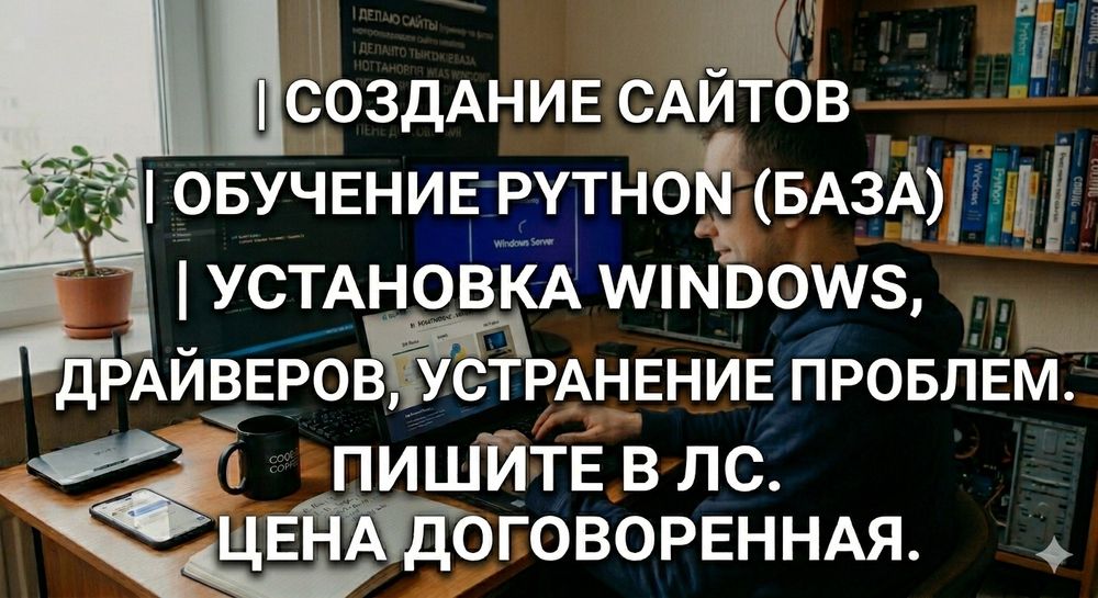 Услуги домашнего програмиста