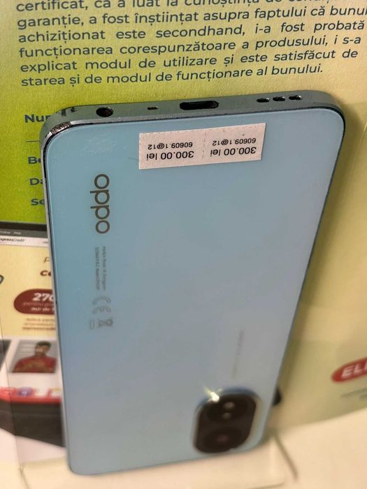 Oppo A18 (B.60609 Tatarasi) Garantie 2 ani 300 lei